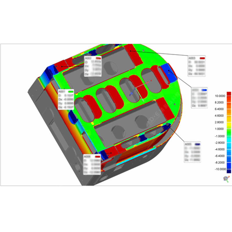 Industrial Casting 3D Inspection Solution-Handheld Laser 3D Scanner