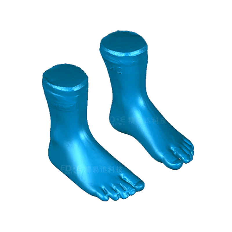 童鞋硅胶脚模型小批量定制-3D扫描