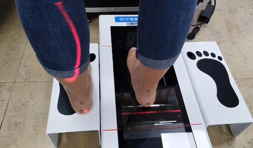 3d足底扫描仪对于足部健康评测，如扁平足、高弓足的评测等